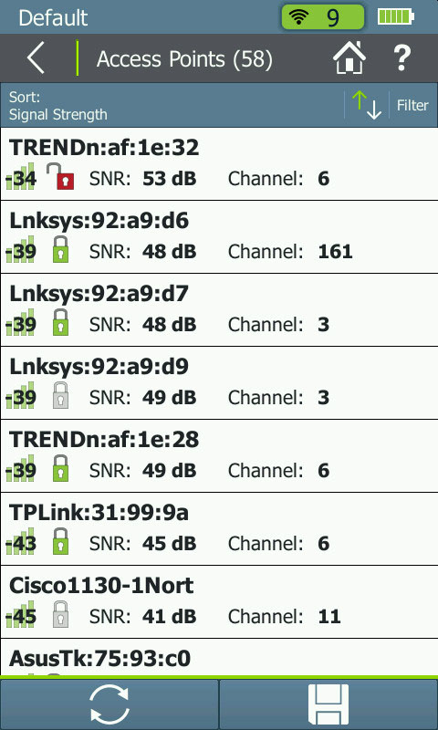 NetAlly AirCheck G2網絡測試儀